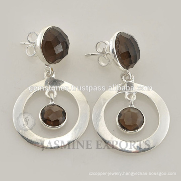 Handmade Smoky Quartz Wholesale 925 Silver Jewelry